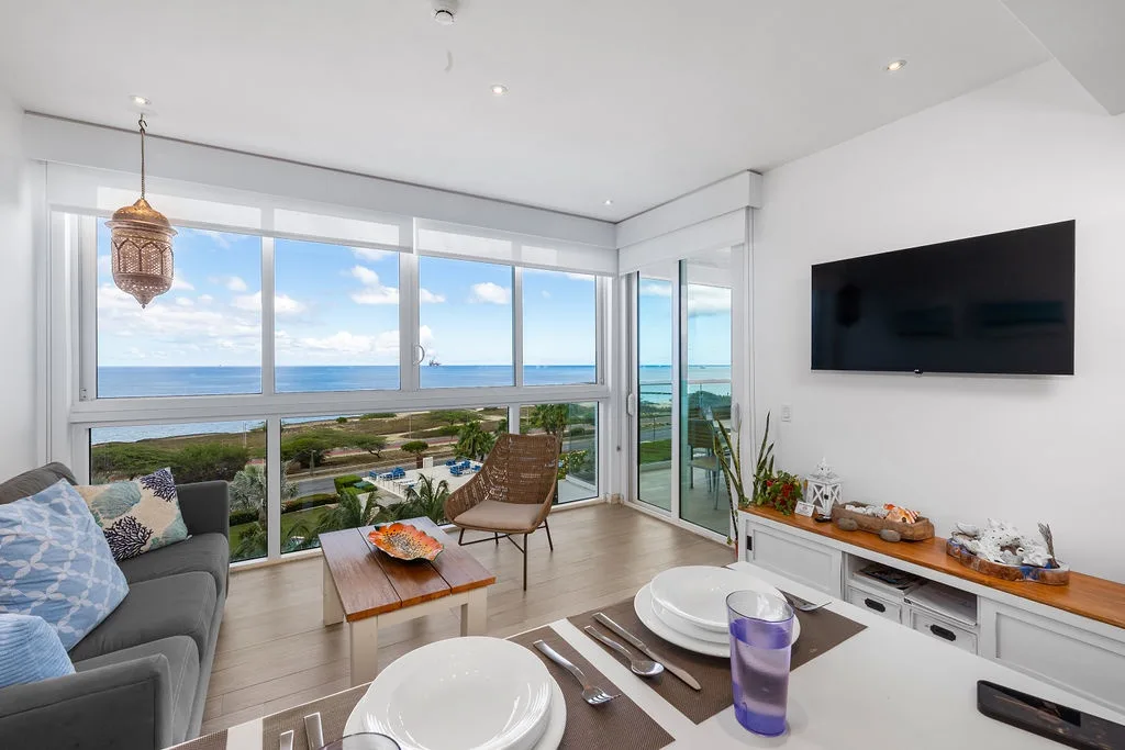 2BS-Blue532 - Luxurious Oceanfront 2-Bedroom Condo in Aruba
