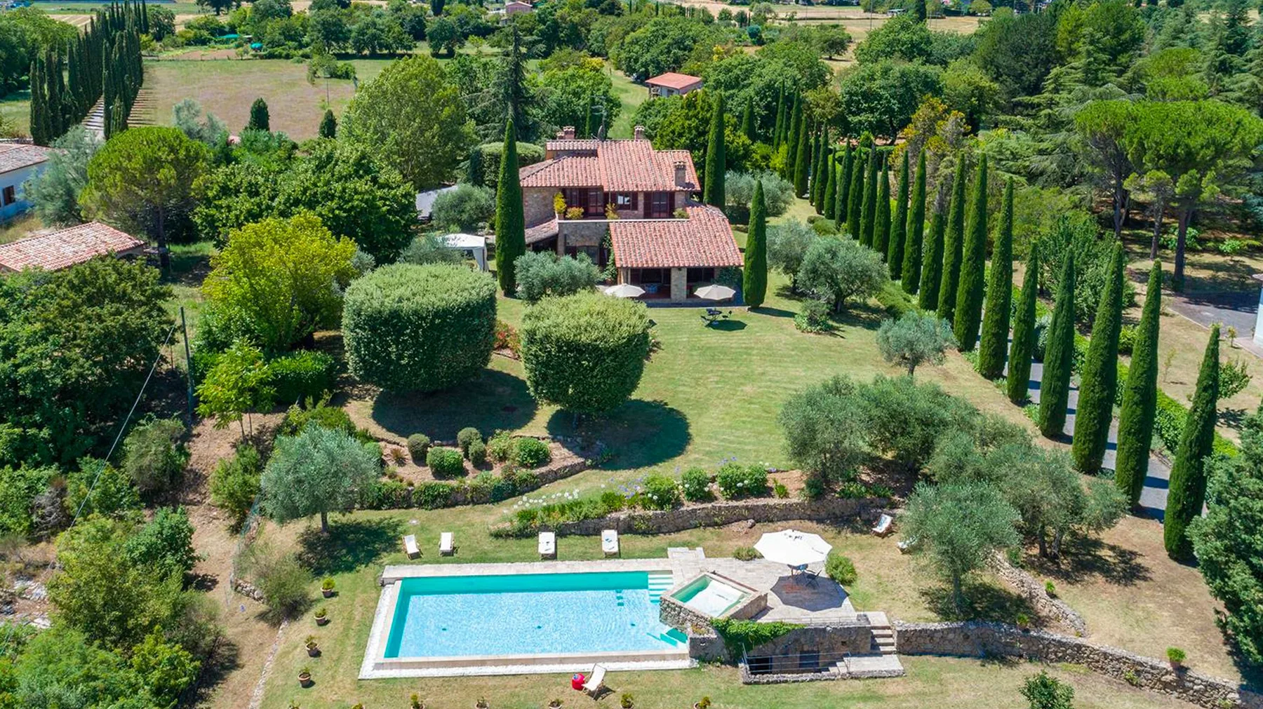 VILLA IL CEDRO 10+1 - Tuscany