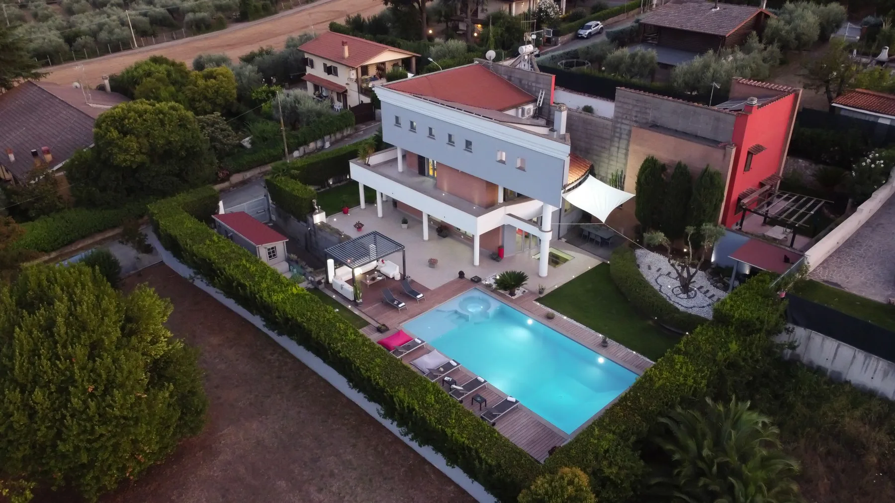 VILLA TIBERIO 6+2 - Lazio