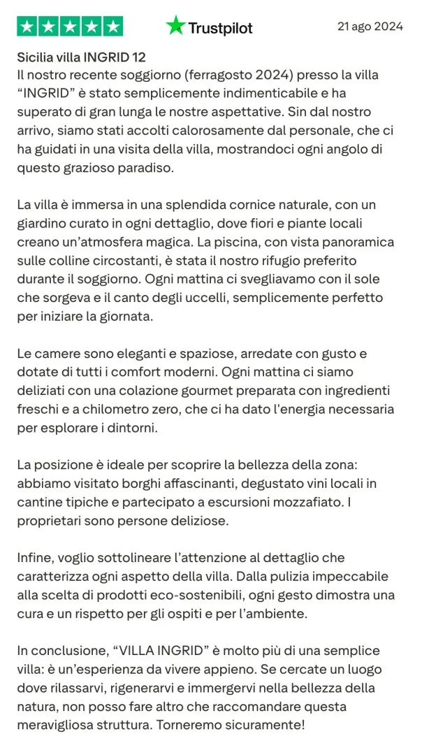 VILLA INGRID 8 - Sicily