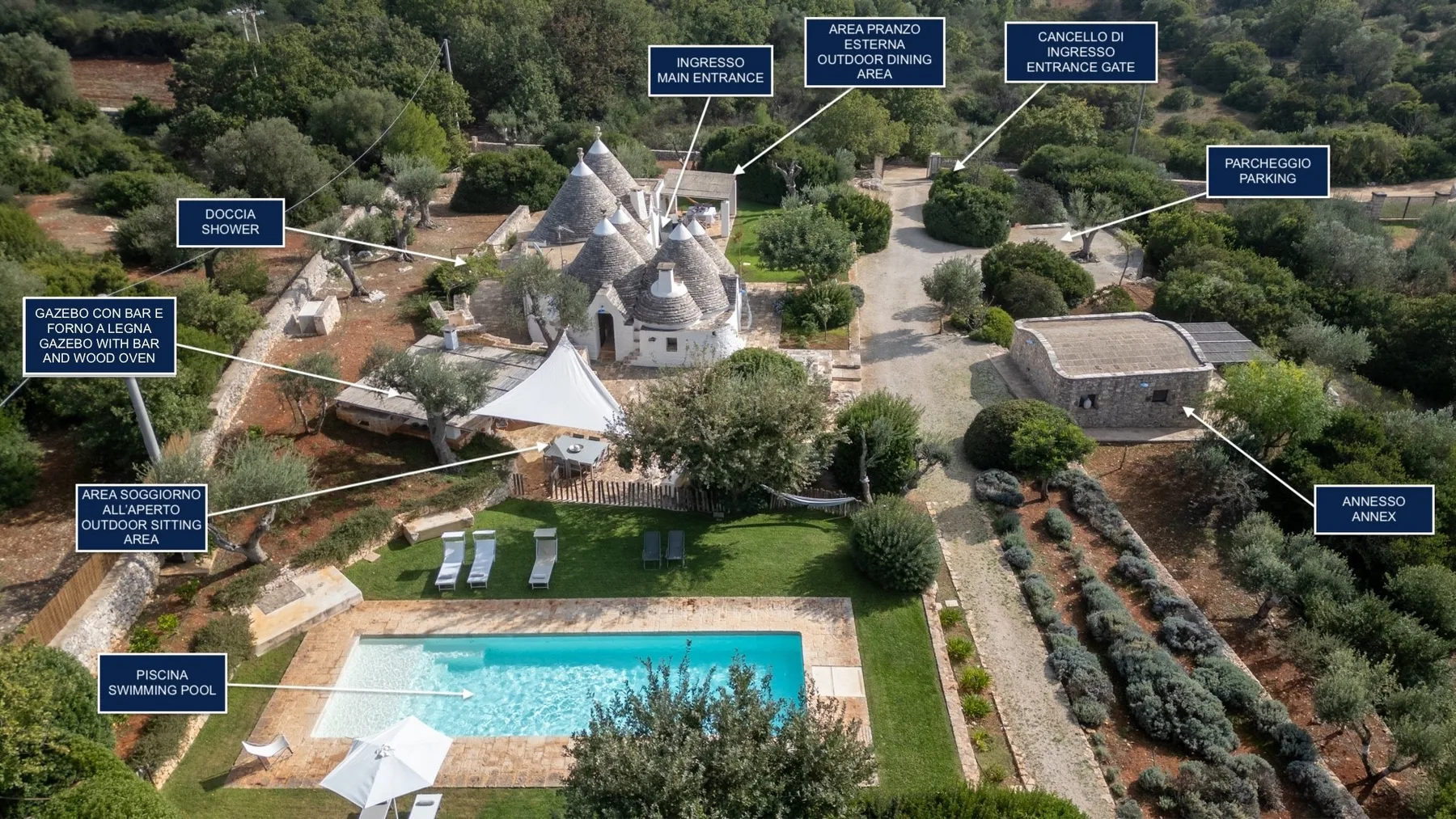 TRULLO LUNA 6+1 - Puglia