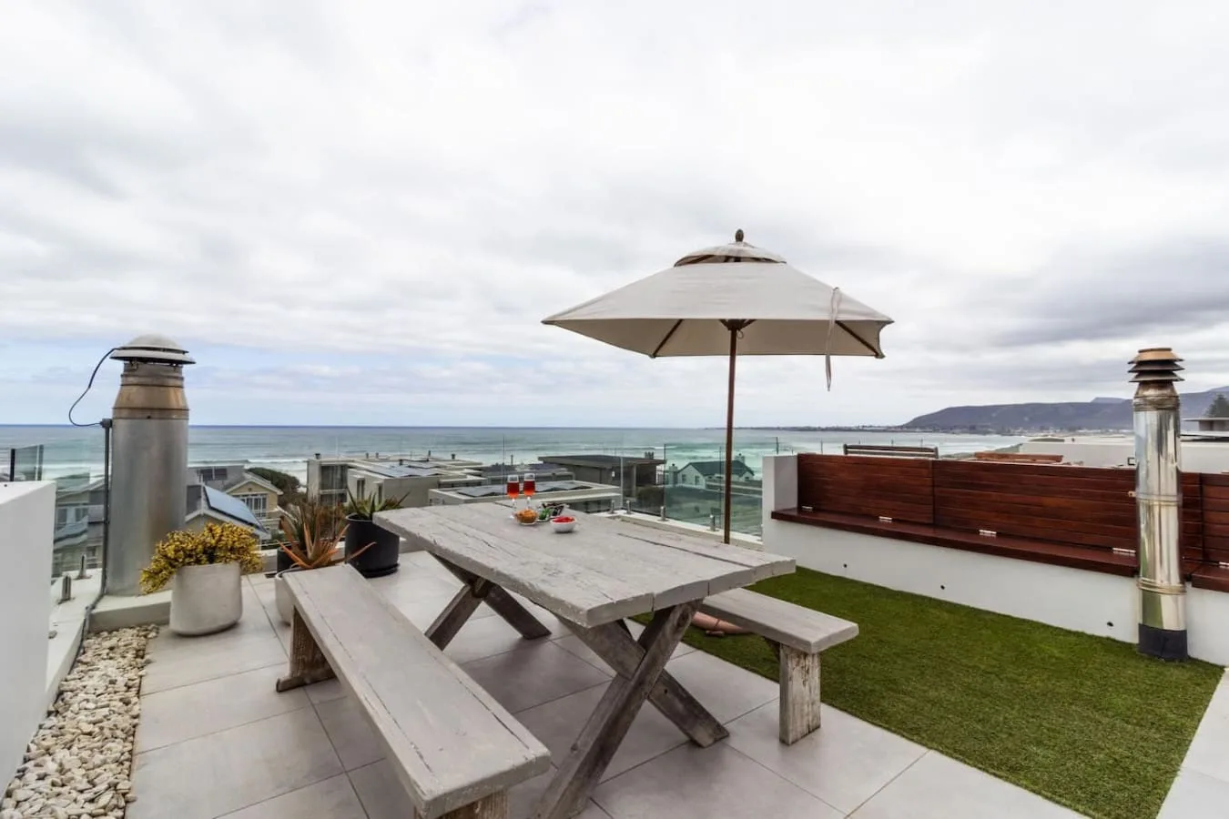 Rooftop Terrace | Grotto Beach | Ocean Views
