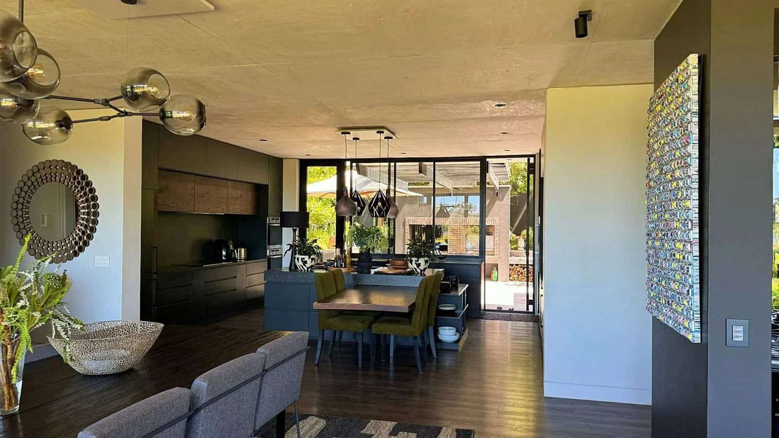 Lagoon House, Onrus | Heated pool & lagoon view