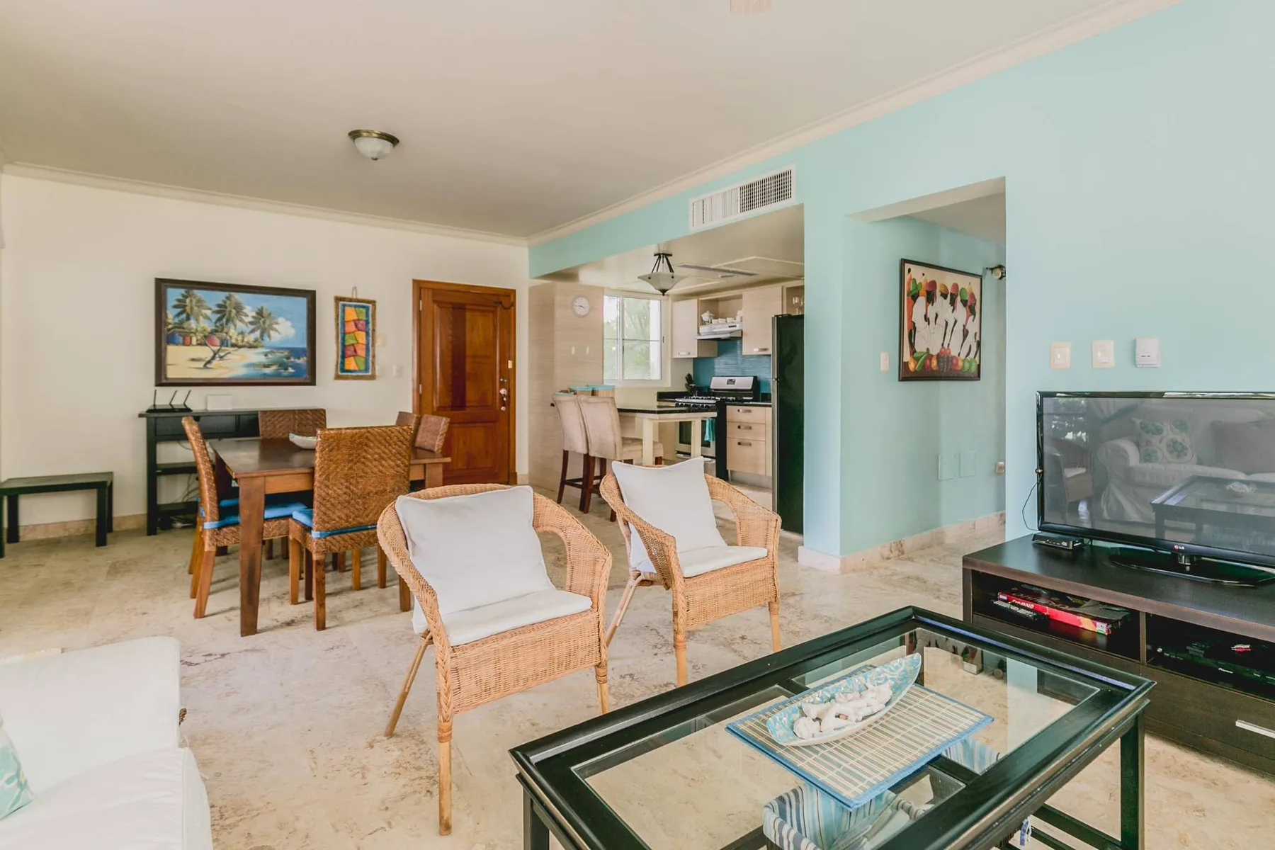 Playa Turquesa P105 LO_200Mbps_Private Beach Access_BBQ