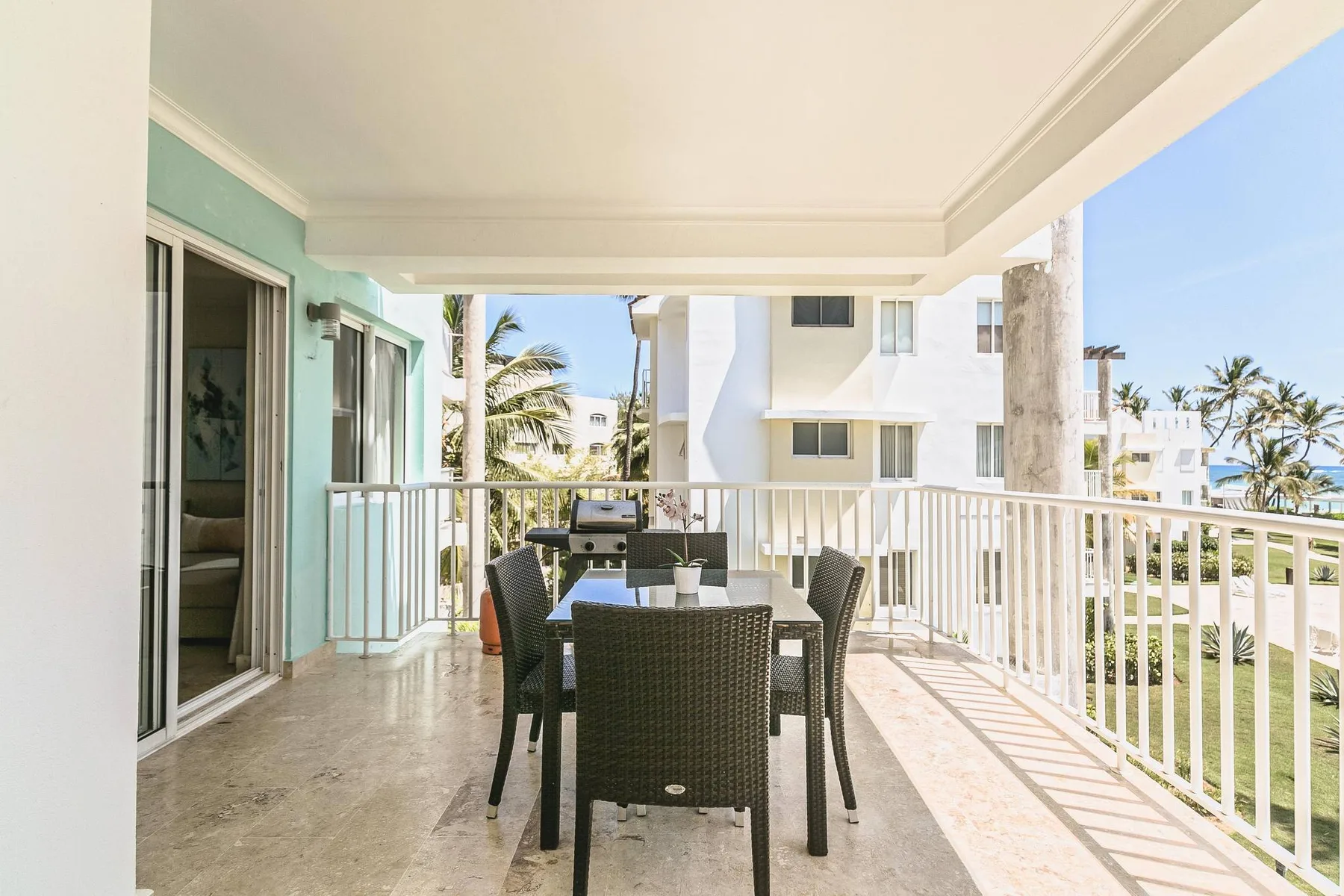Playa Turquesa D303_80Mbps_Private Beach Access_BBQ_Pools