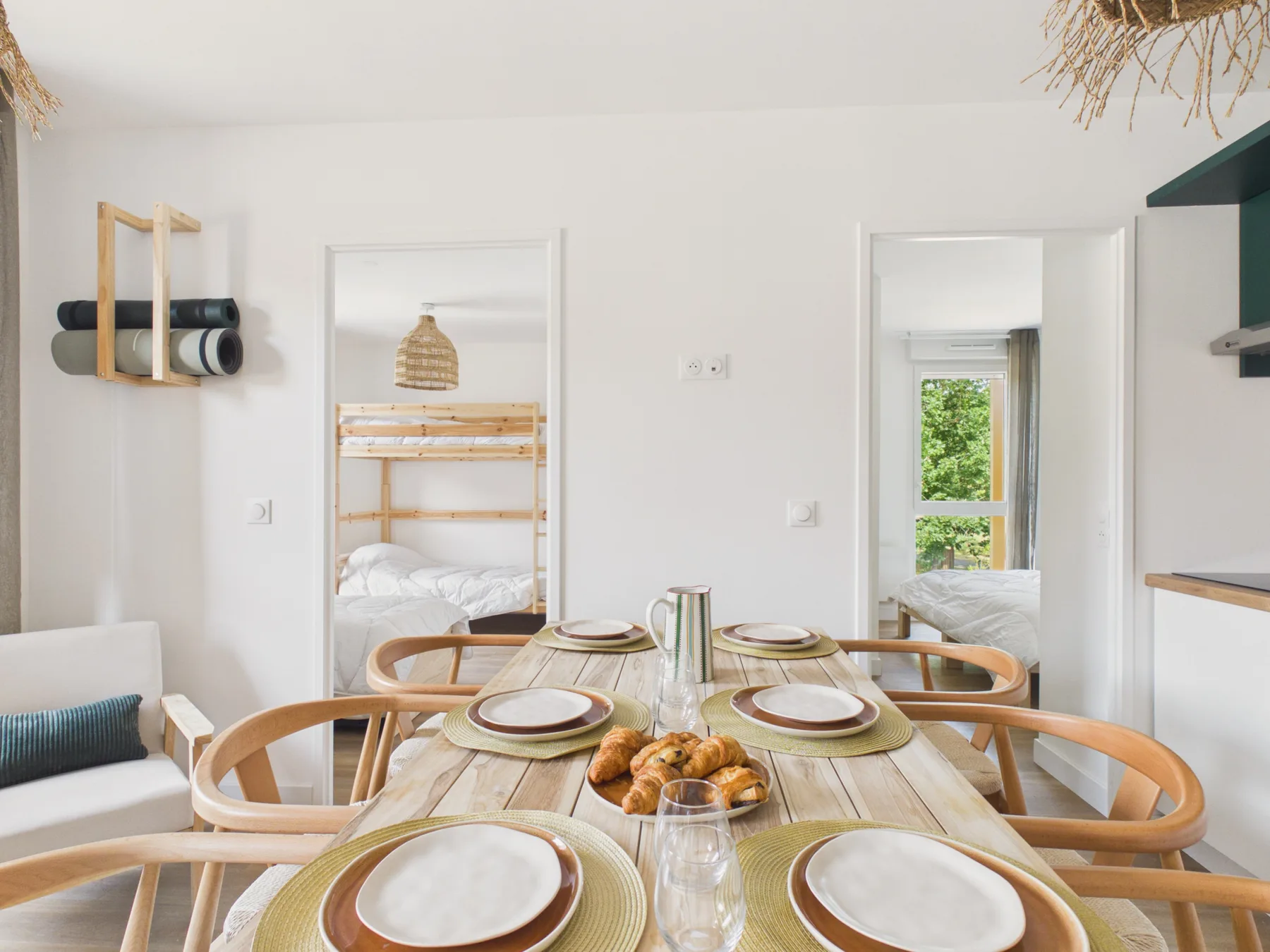 Peak&Point- appart pour 6- piscine commune
