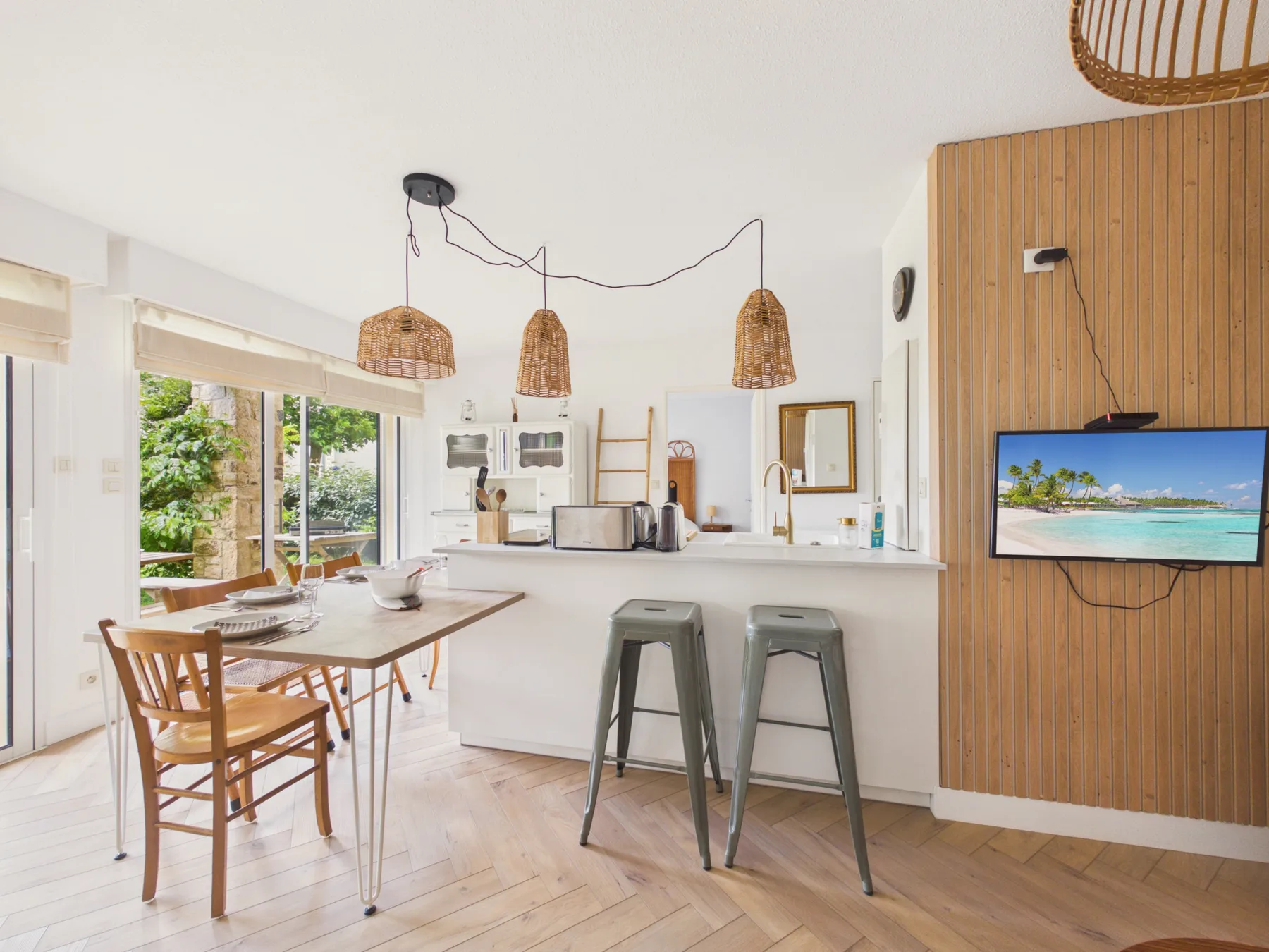 400 m from the beach – Apartment for 4 – Plancha