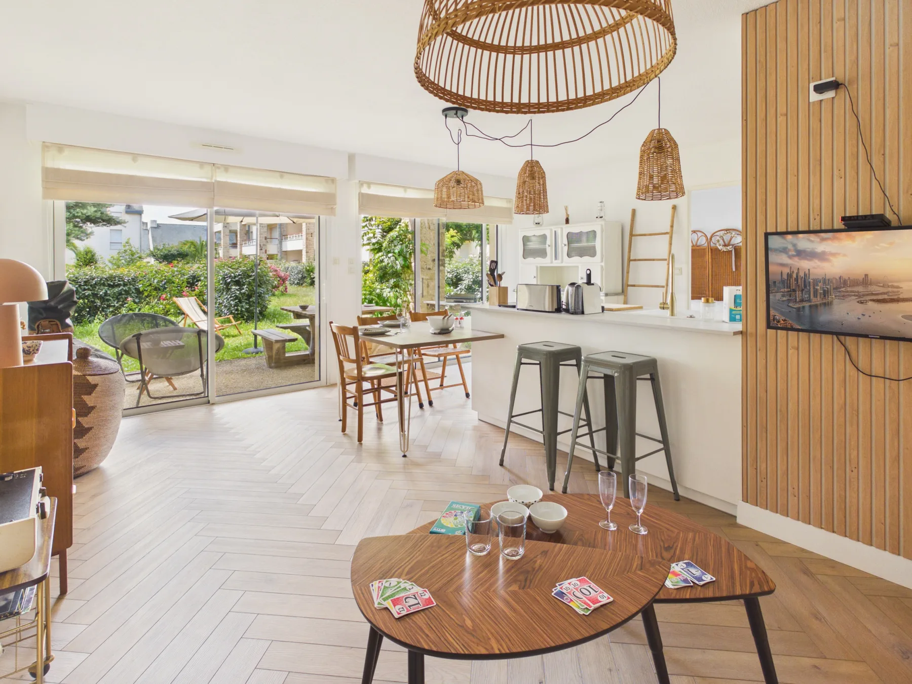 400 m from the beach – Apartment for 4 – Plancha