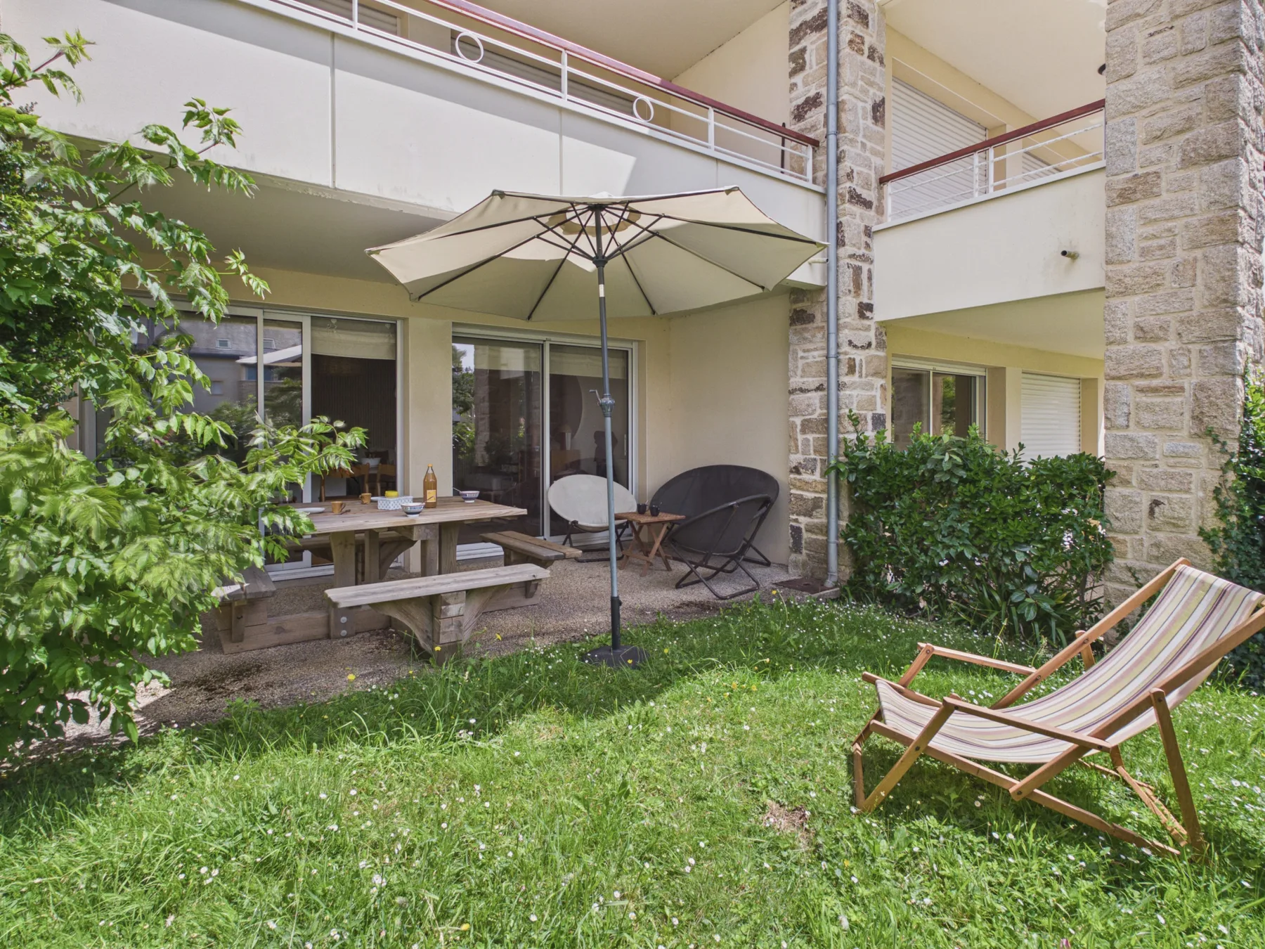 400 m from the beach – Apartment for 4 – Plancha