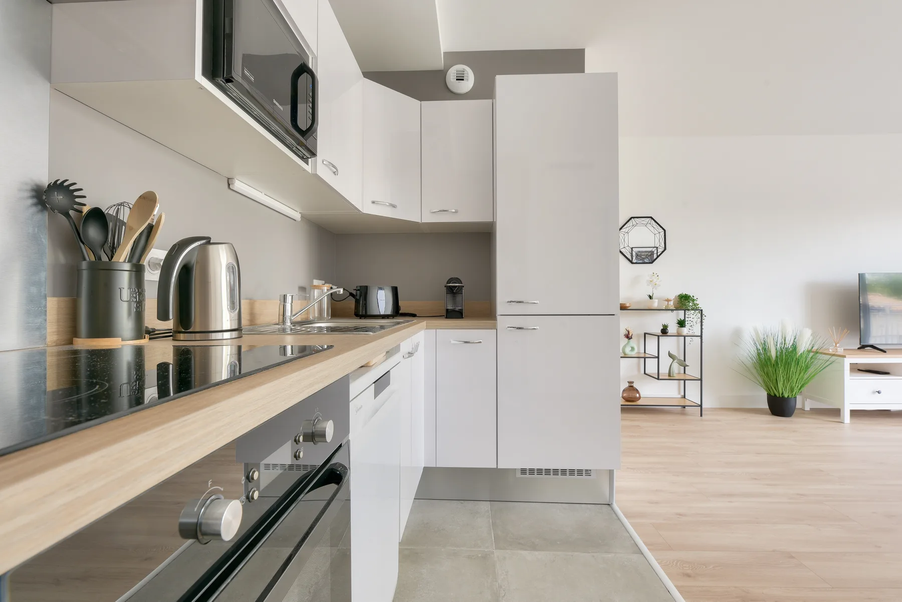 Apartment for four, 500 m from de la Jetée beach