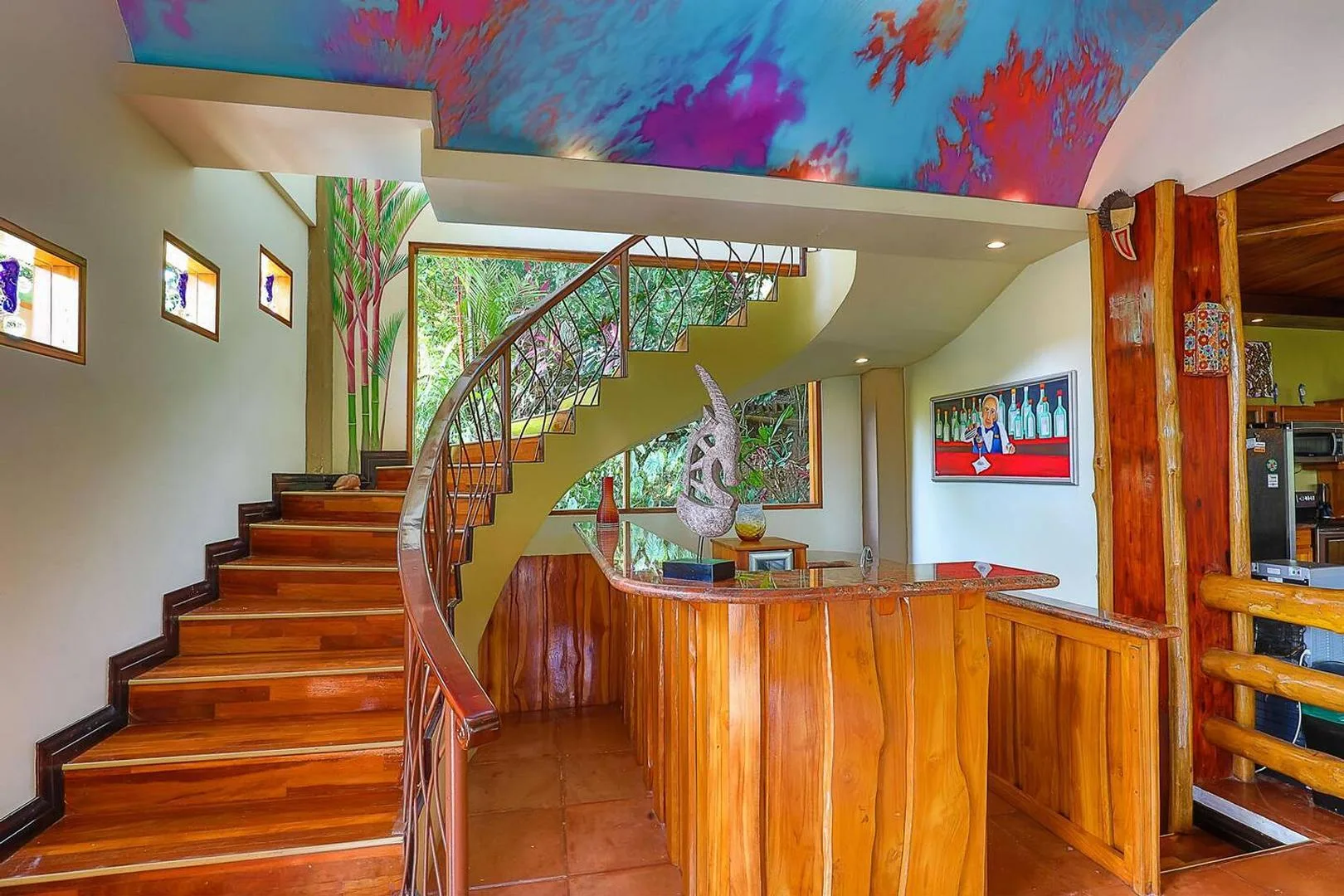 MA-35 — Spacious Home with Large Pool in Tropical Jungle Setting
