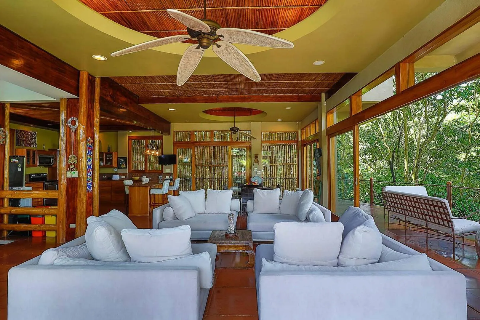 MA-35 — Spacious Home with Large Pool in Tropical Jungle Setting