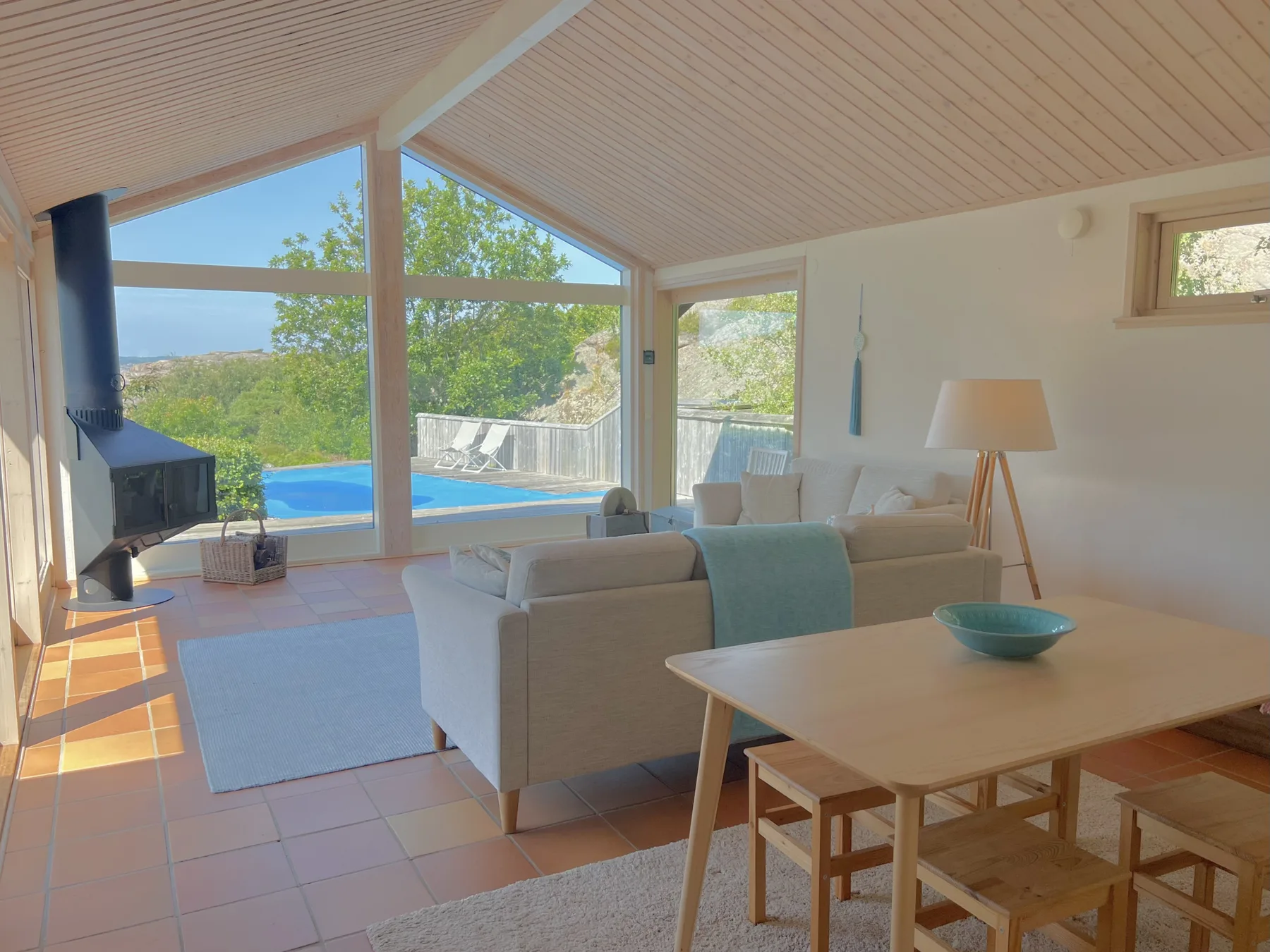 Architect-designed villa with pool, sauna and sea view in Mjörn | SE09124