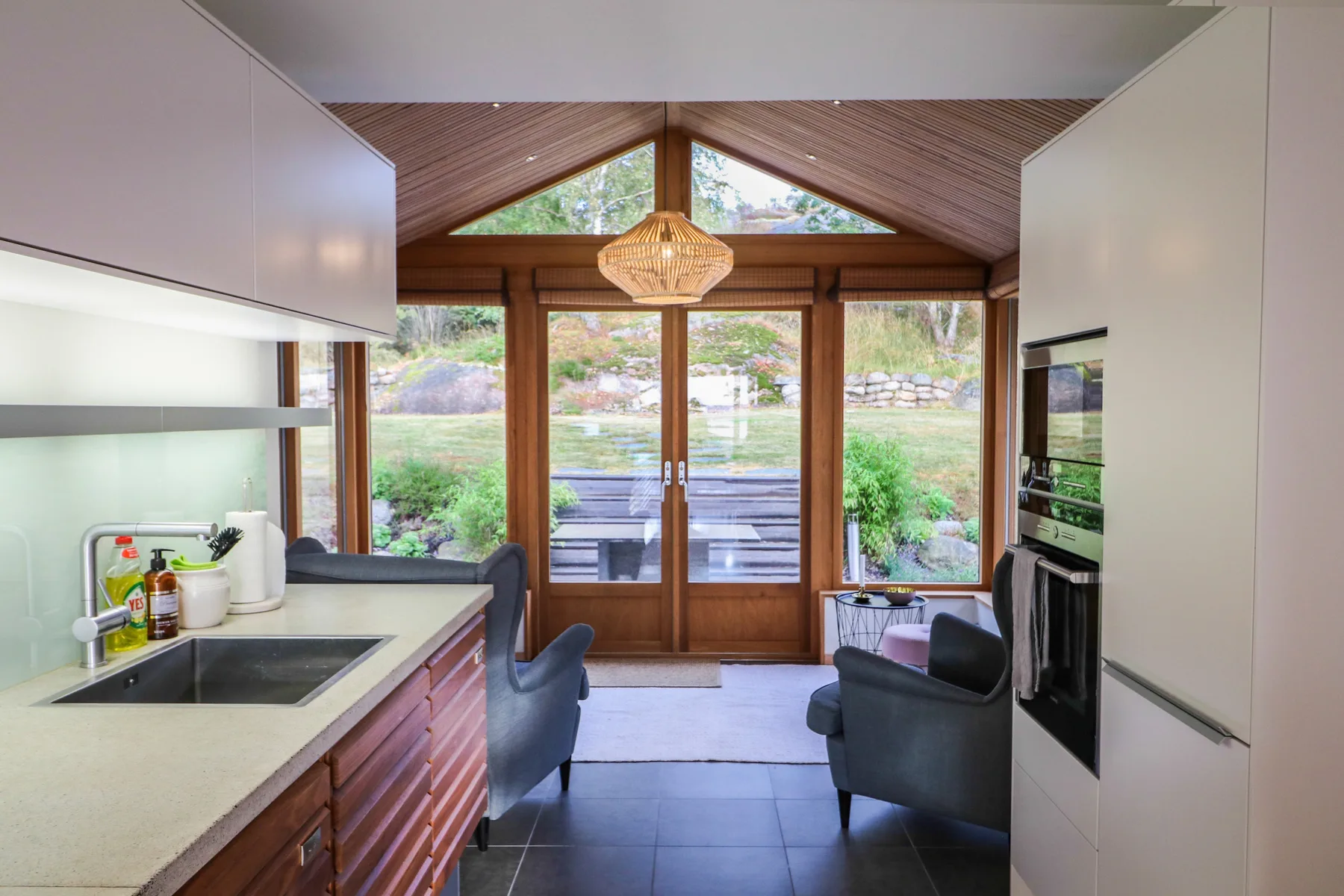 Architect-designed villa with pool, sauna and sea view in Mjörn | SE09124