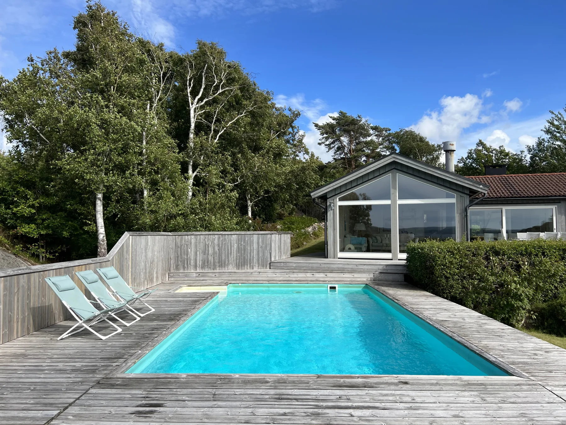 Architect-designed villa with pool, sauna and sea view in Mjörn | SE09124