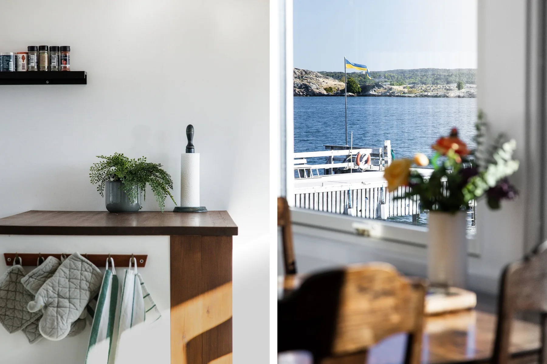 Holiday house with sea views and private beach on Tjörn | SE09009