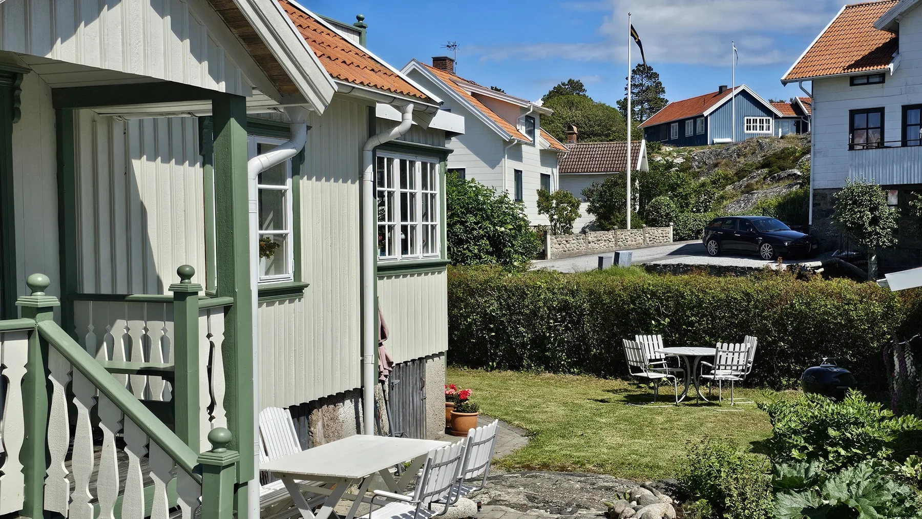 West Coast house 50m from the harbor in Edshultshall | SE09108