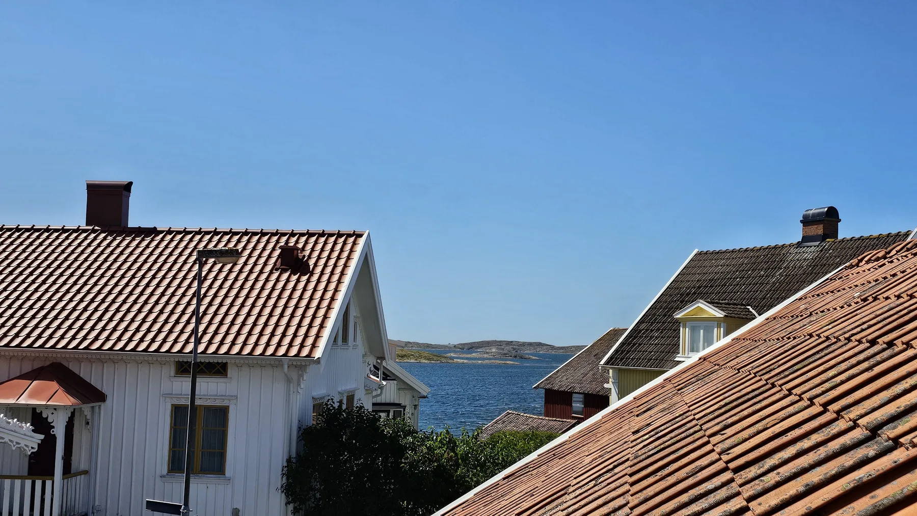 West Coast house 50m from the harbor in Edshultshall | SE09108