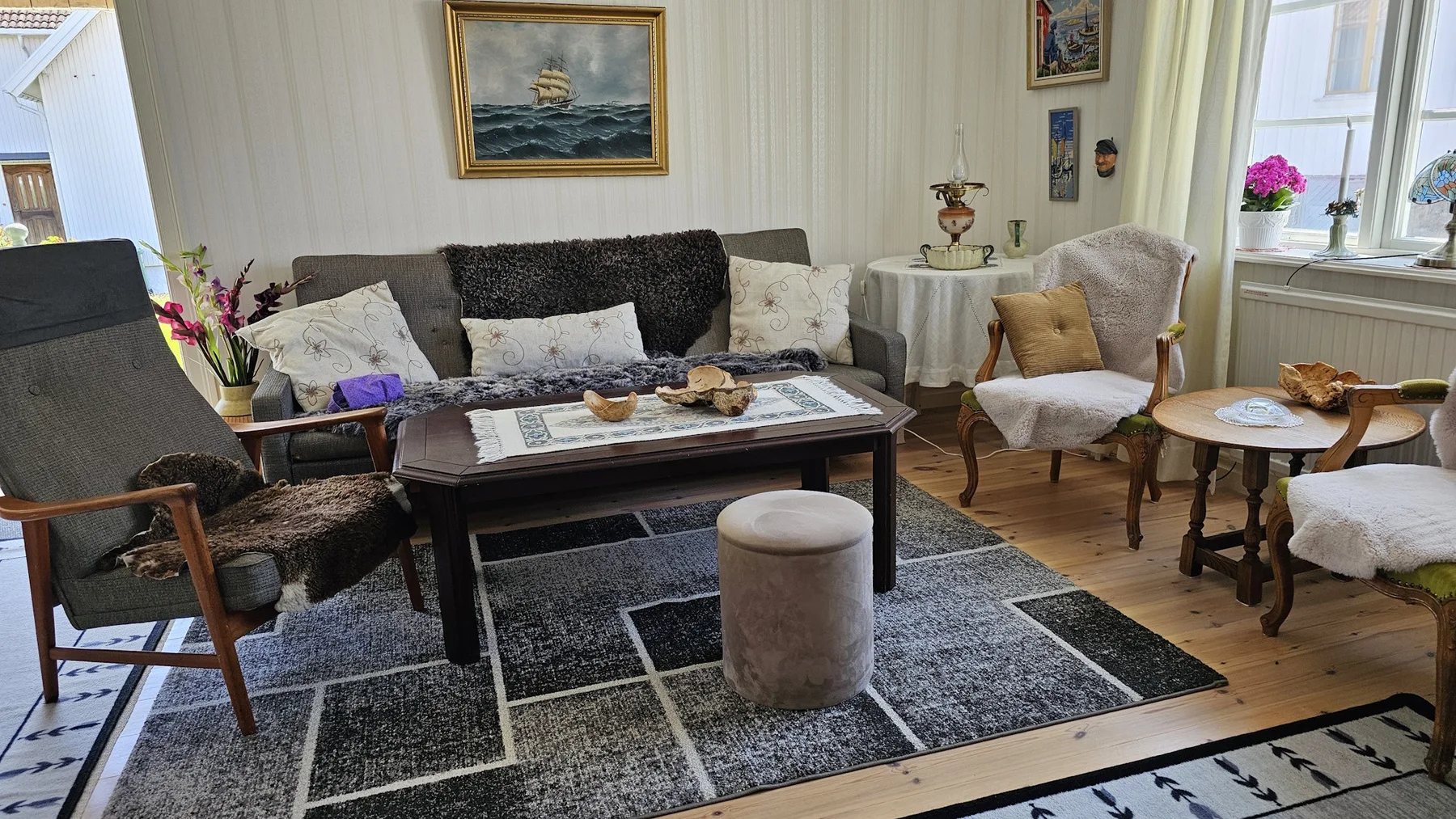 West Coast house 50m from the harbor in Edshultshall | SE09108