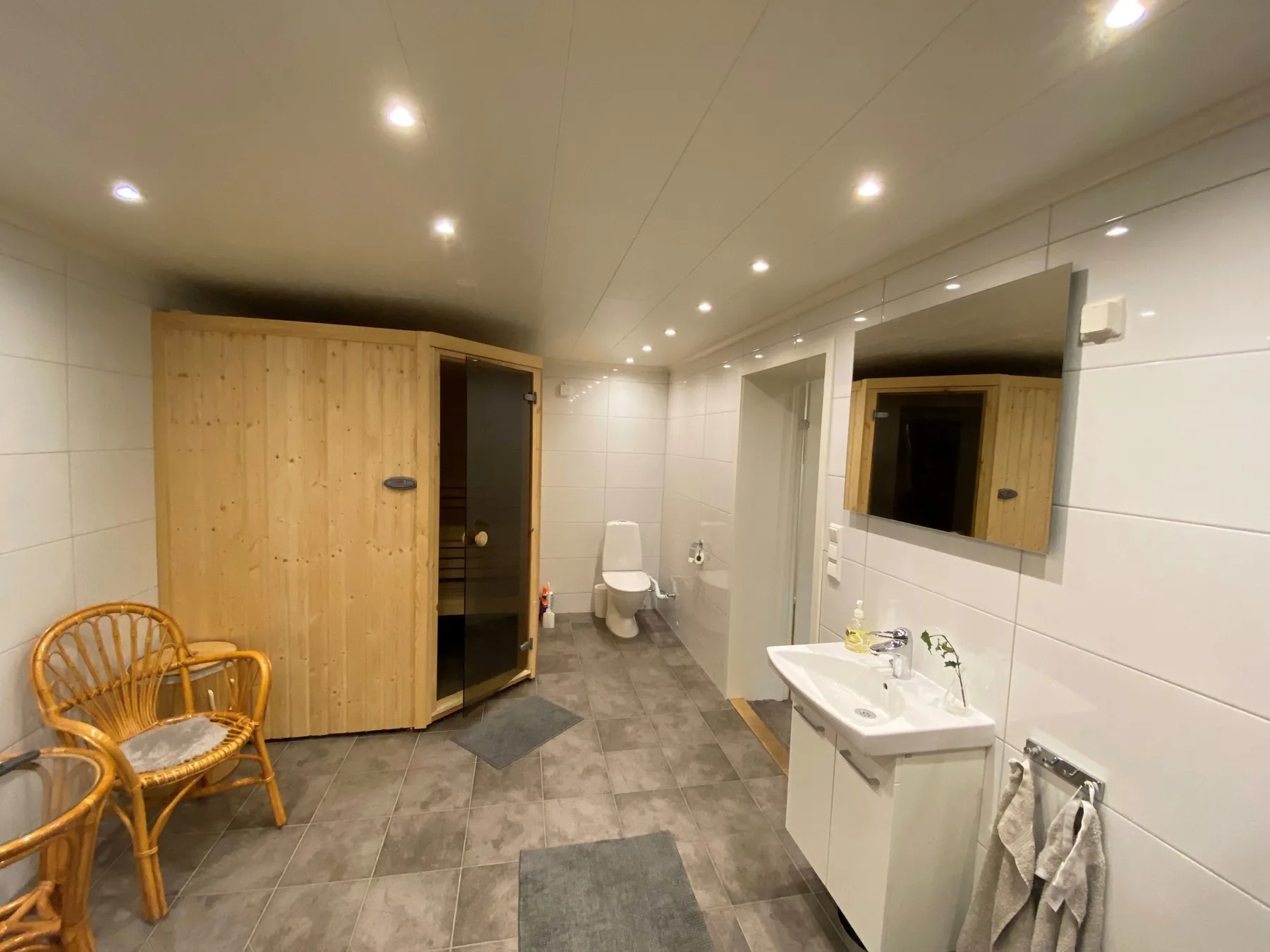 Villa with sauna, 650 m to the beach | SE09135
