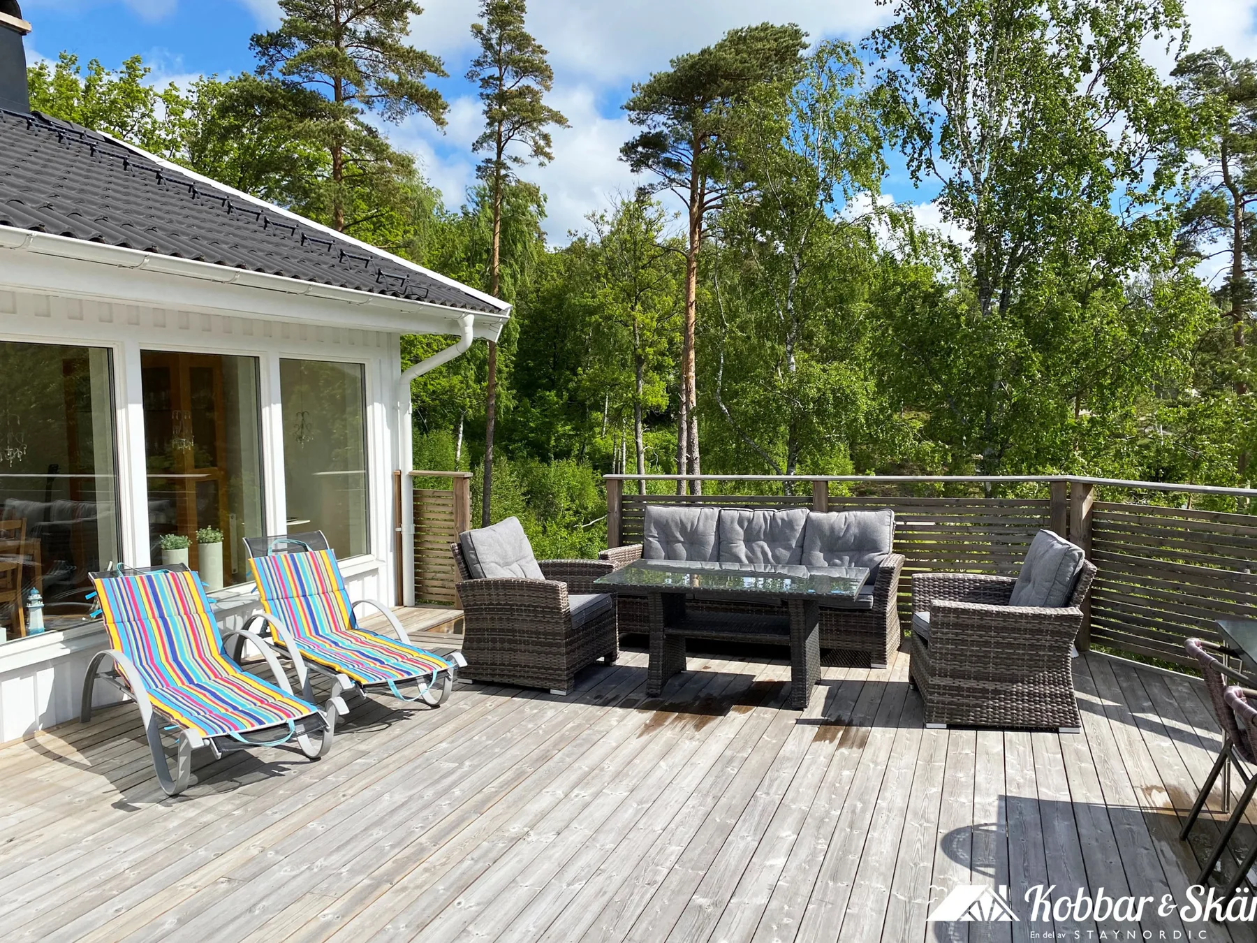 Villa with sauna, 650 m to the beach | SE09135