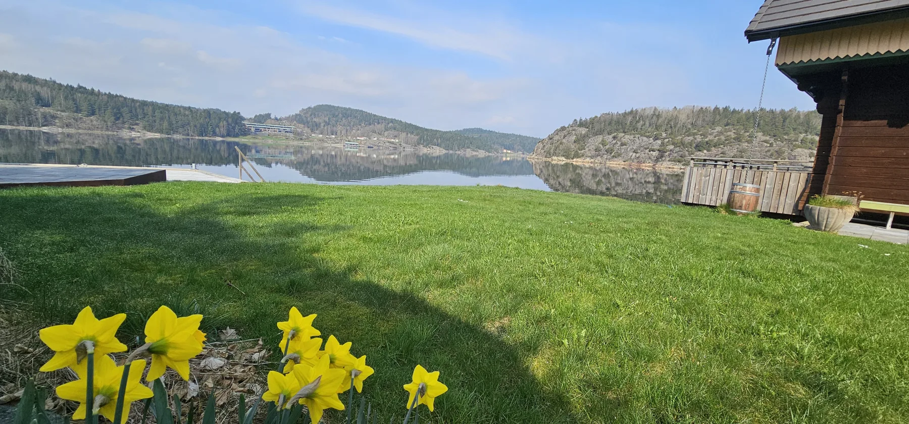Log cabin with pool, sauna and boat by Torreby Castle | SE09080
