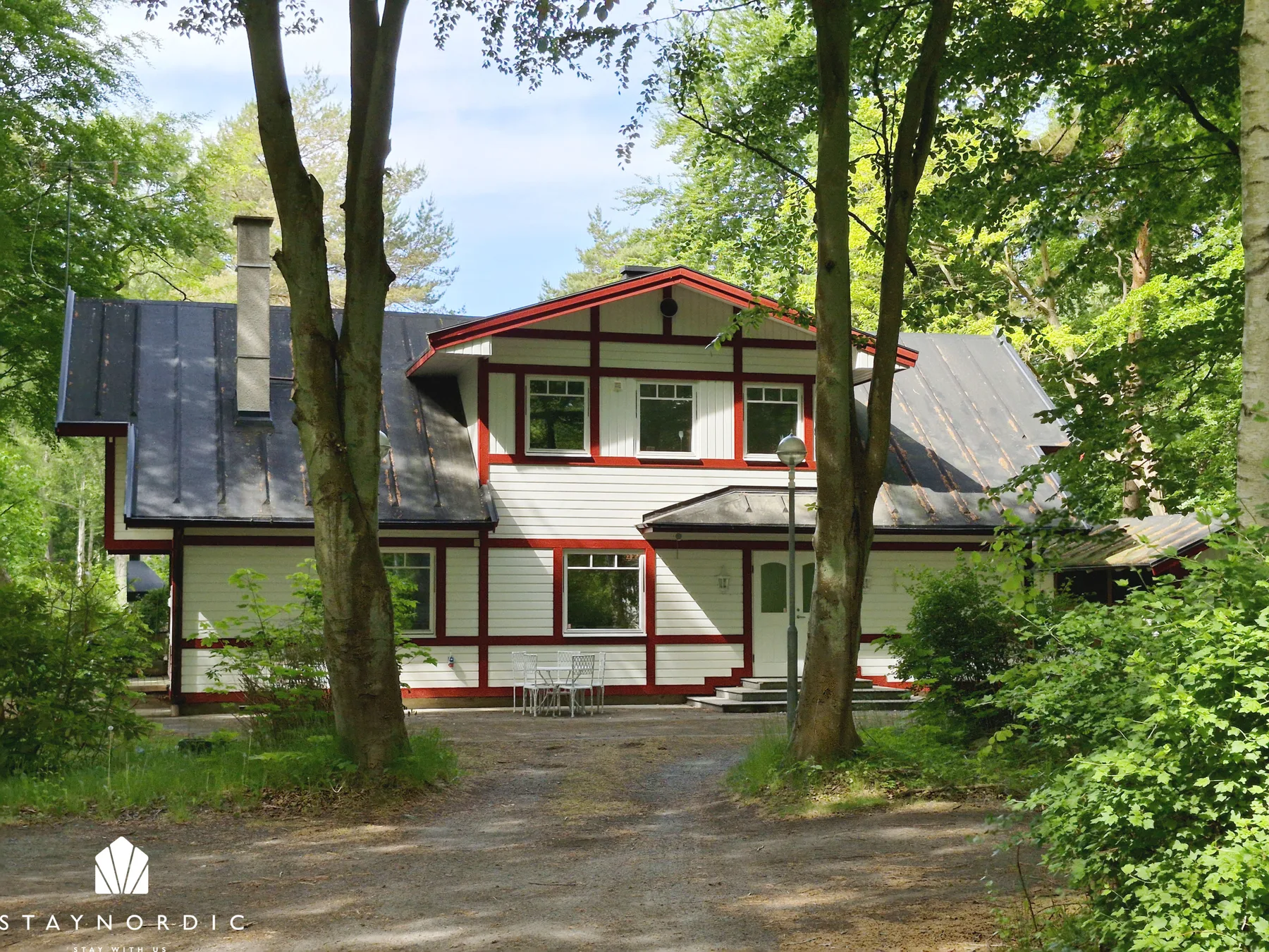 Exclusive holiday home in Sandskogen – 150 meters to sandy beach |SE01084