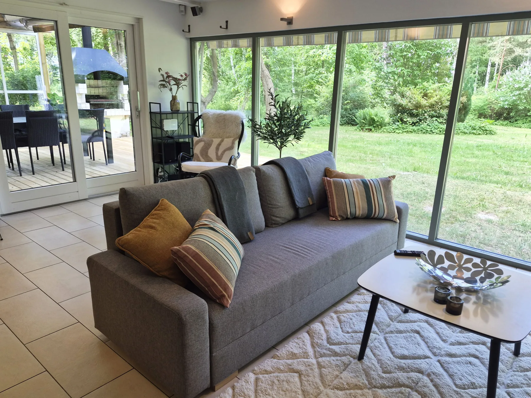 Exclusive holiday home in Sandskogen – 150 meters to sandy beach |SE01084