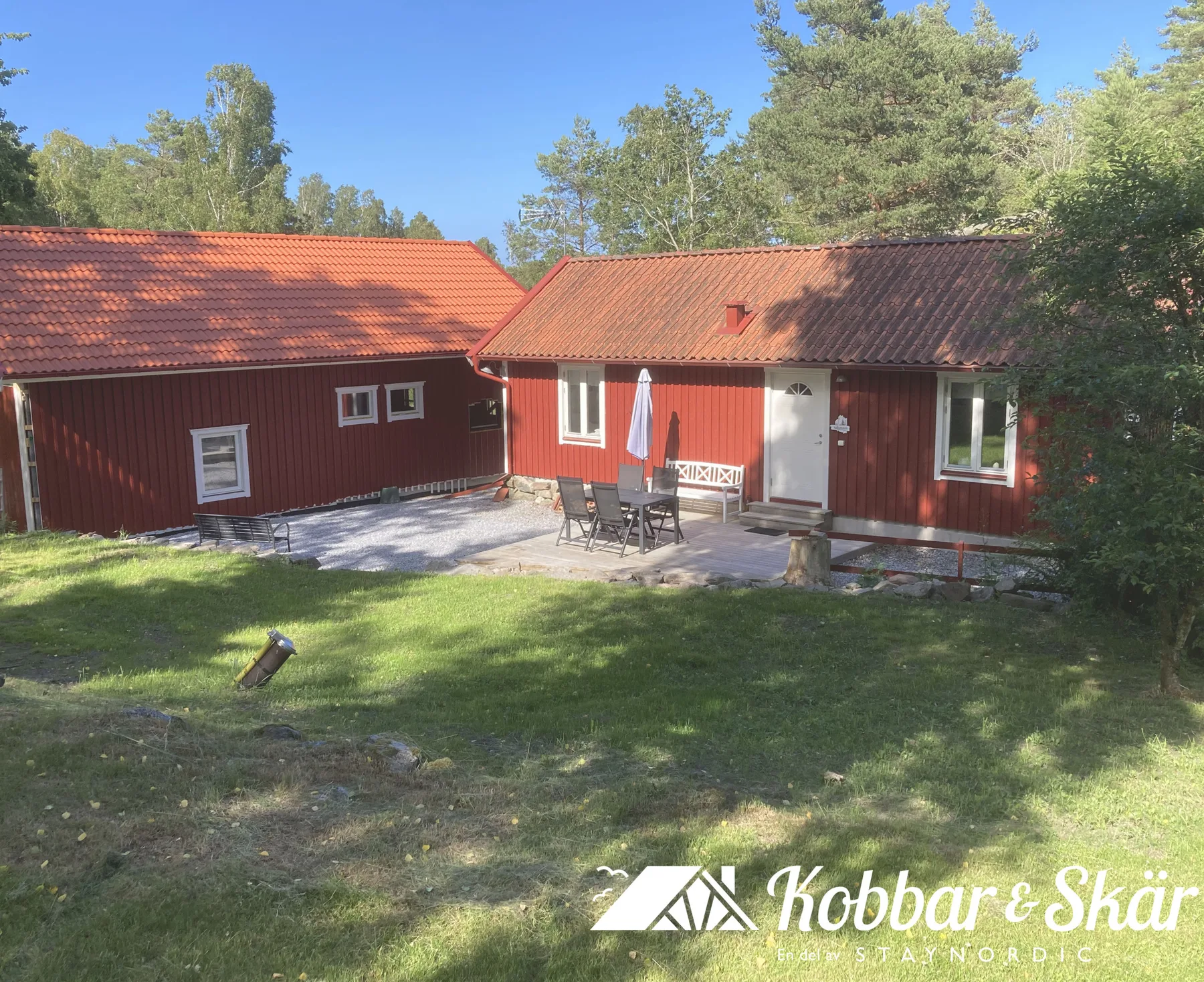 Two cozy cottages, 400 m to the sea | SE09118