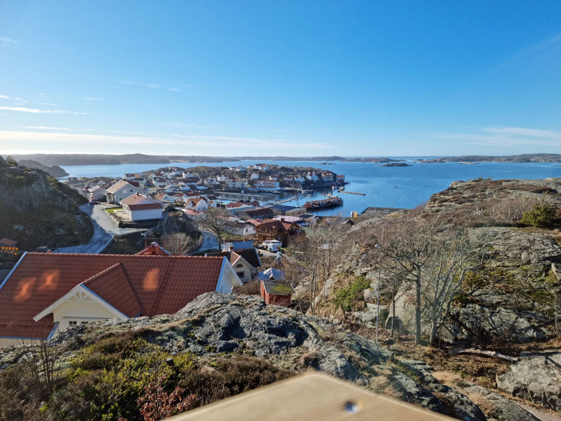 Panoramic view on Ellös top with 500m to sea | SE09125