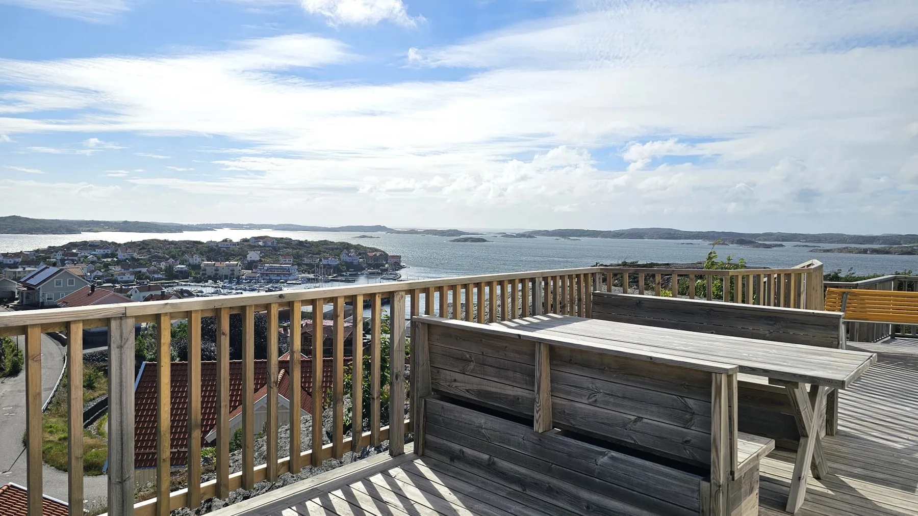 Panoramic view on Ellös top with 500m to sea | SE09125
