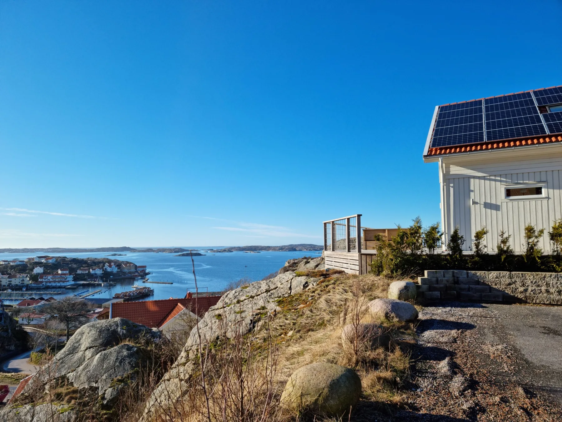 Panoramic view on Ellös top with 500m to sea | SE09125