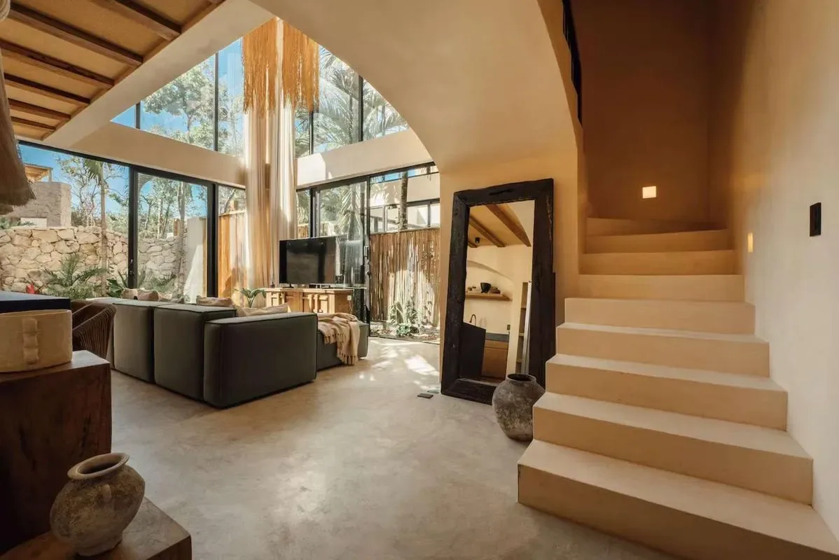 Peaceful 3BR Apartment with Terrace in Tulum