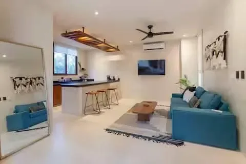 Cozy 1BR Stay with Terrace & Jacuzzi in Tulum