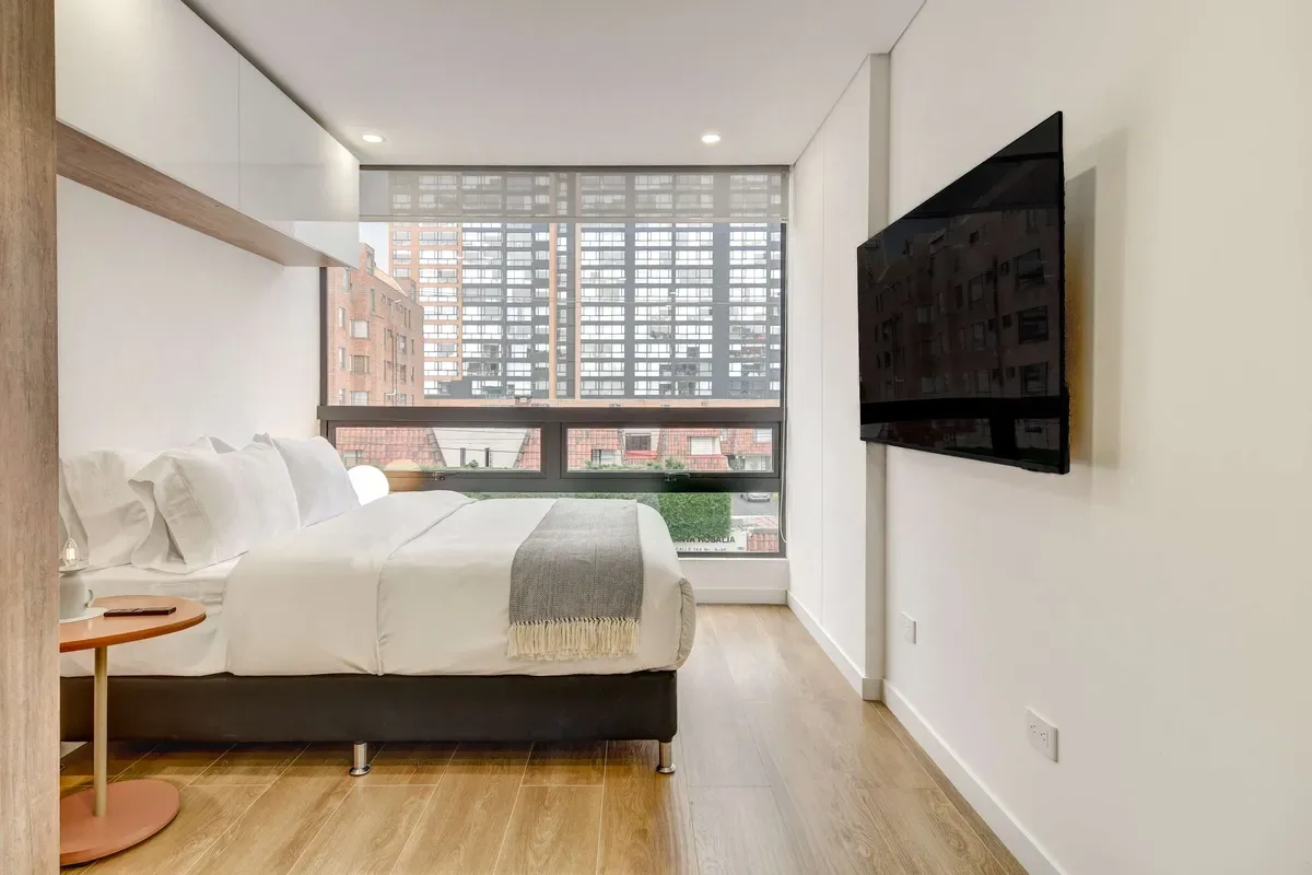 High-end Loft in Bogota w/ Gym