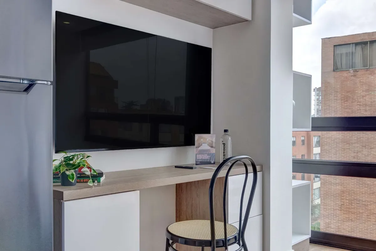 Stunning Loft in Bogota w/ Gym