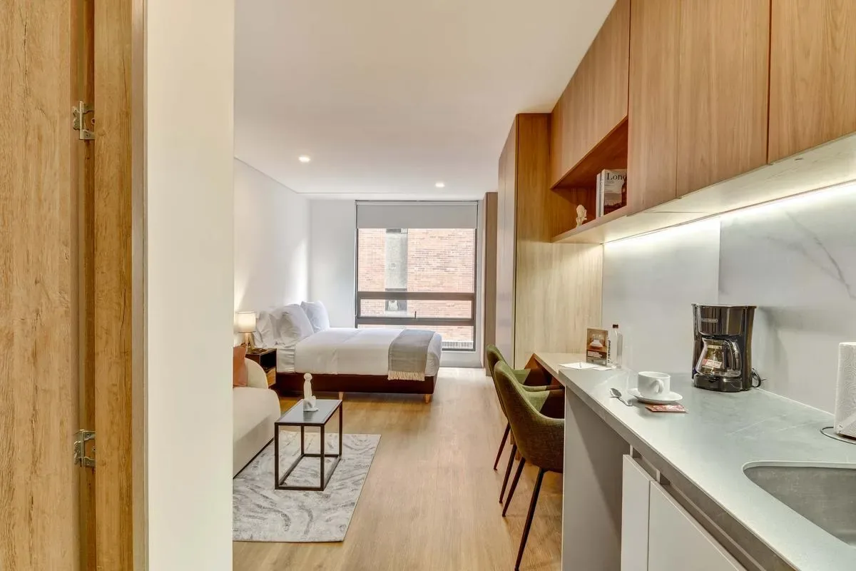 Warm Loft in Bogota w/ Gym
