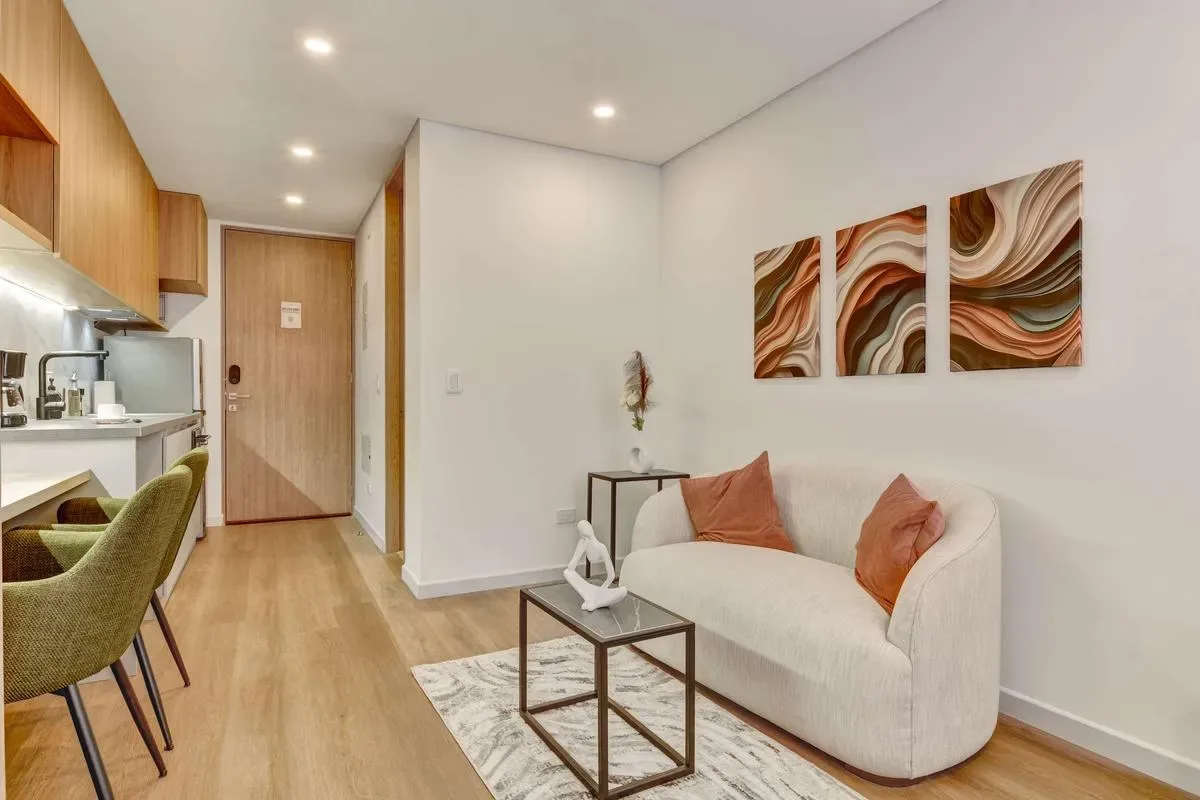 Warm Loft in Bogota w/ Gym