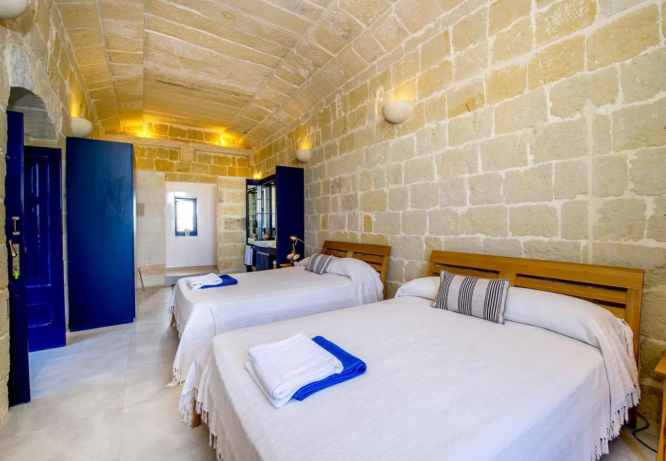 Bedroom of Dar il-Bahar holiday home in Gozo