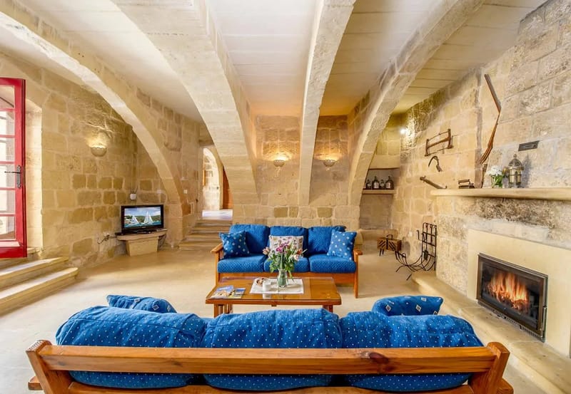 Casa de campo en Gozo con chimenea