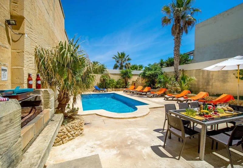 Casa de campo en Gozo con piscina