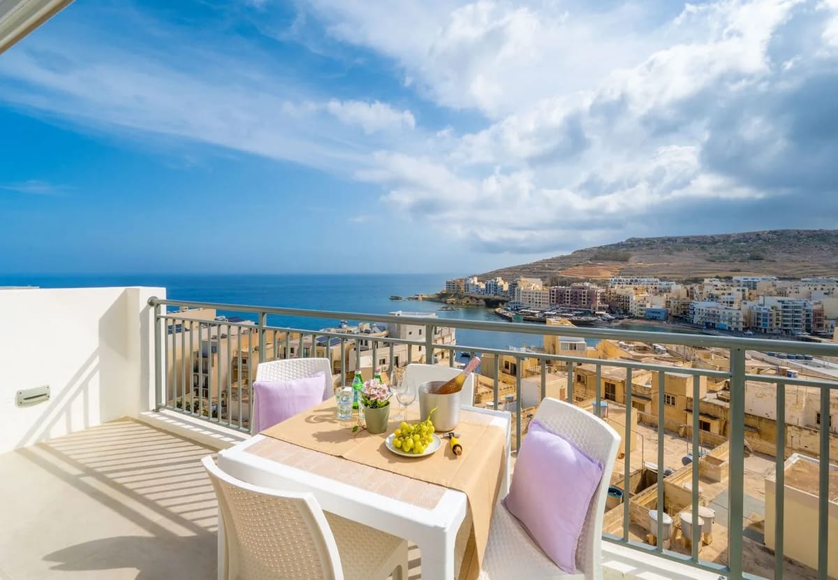 Apartamento en Marsalforn - The Hillock Penthouse South B13