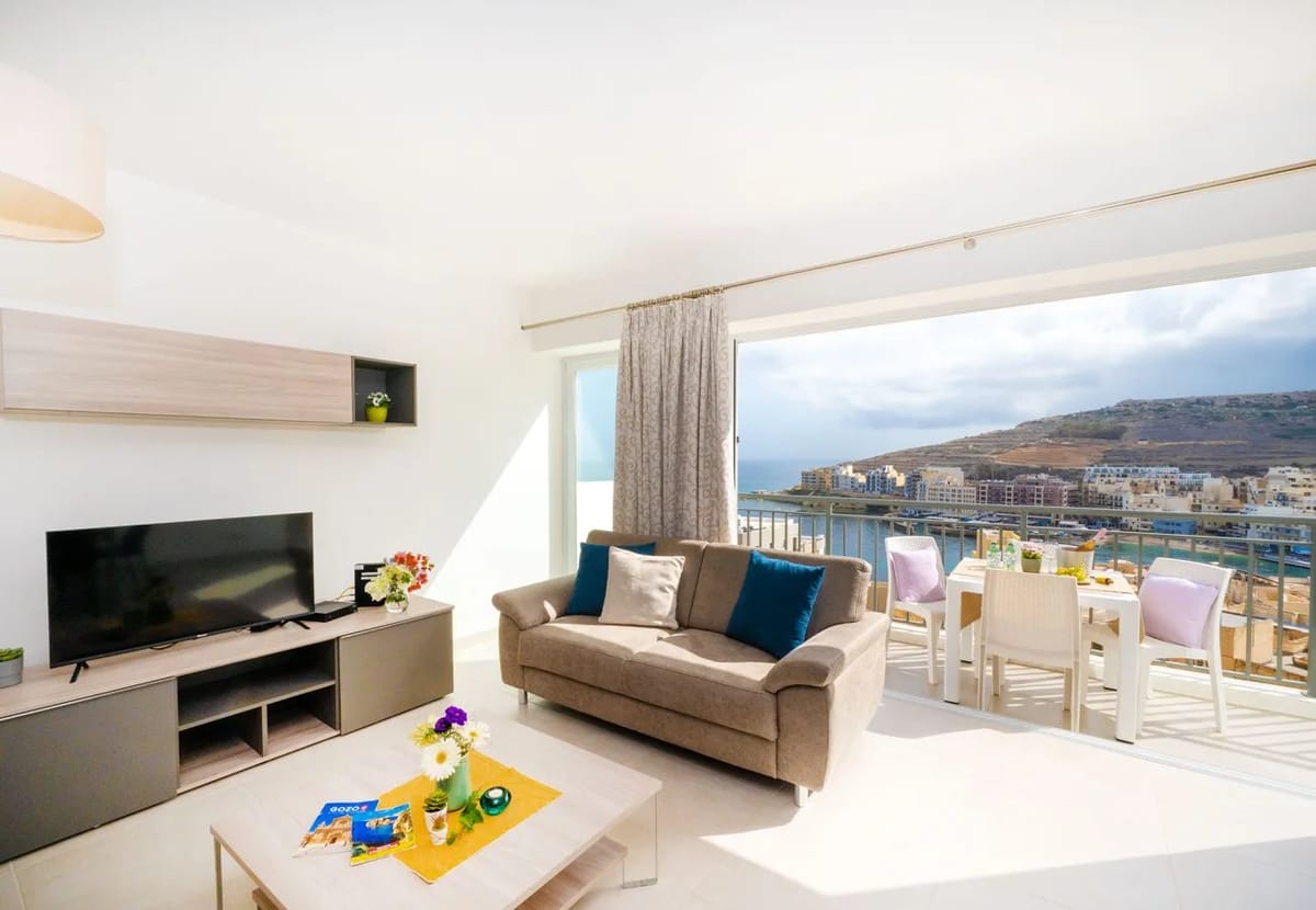 Apartamento en Marsalforn - The Hillock Penthouse South B13