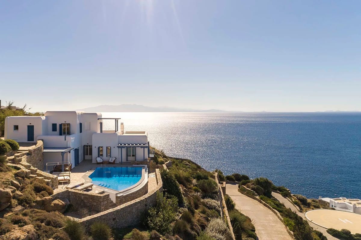 Villa de lujo Ambrosia en Agios Lazaros, Mykonos - 0