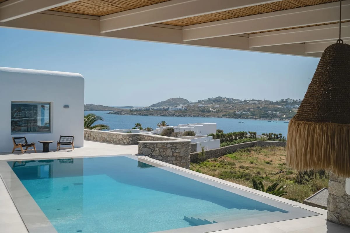 Artemisia villa in Ornos