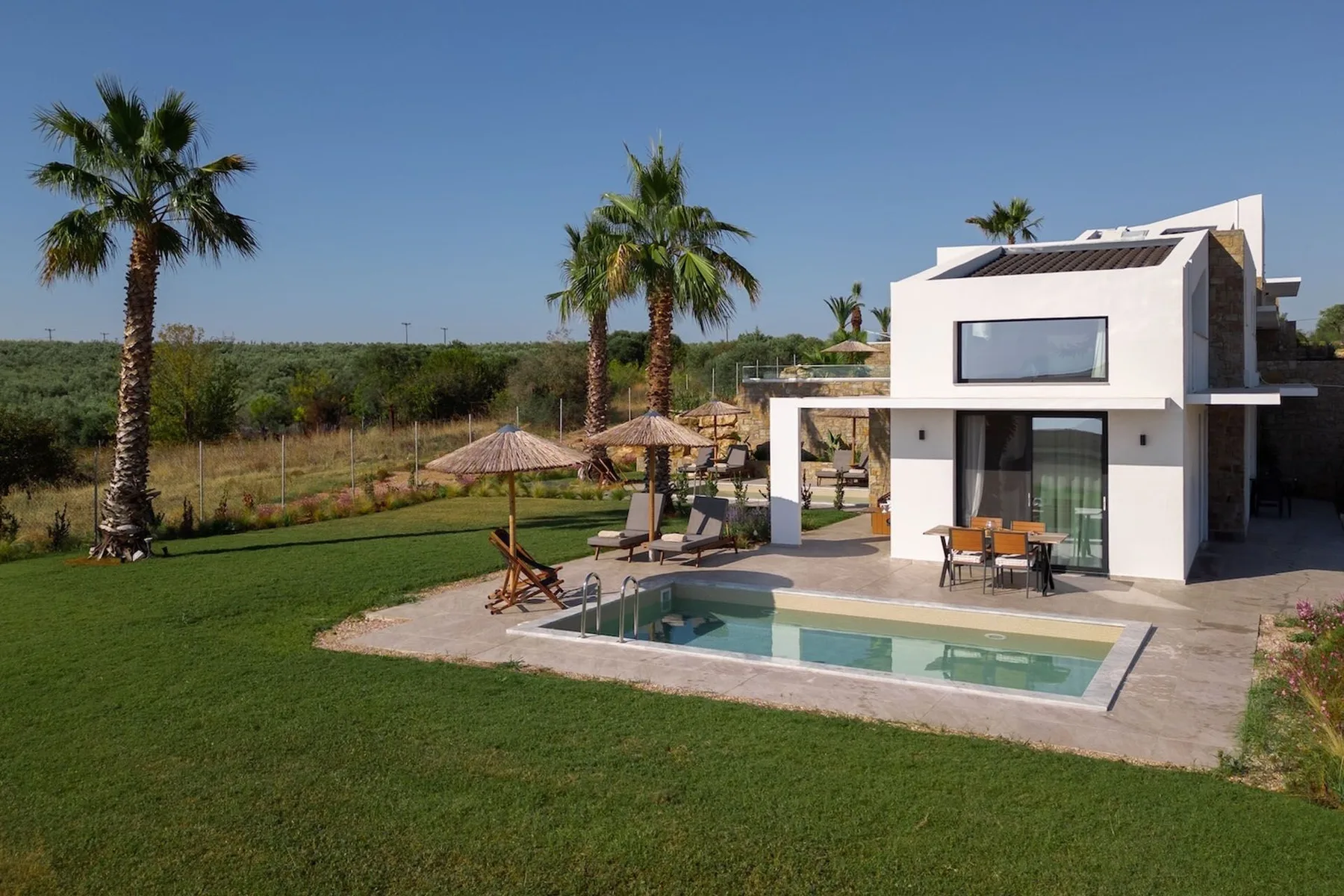Halkidiki luxury villa Feather in Agios Mamas - 4