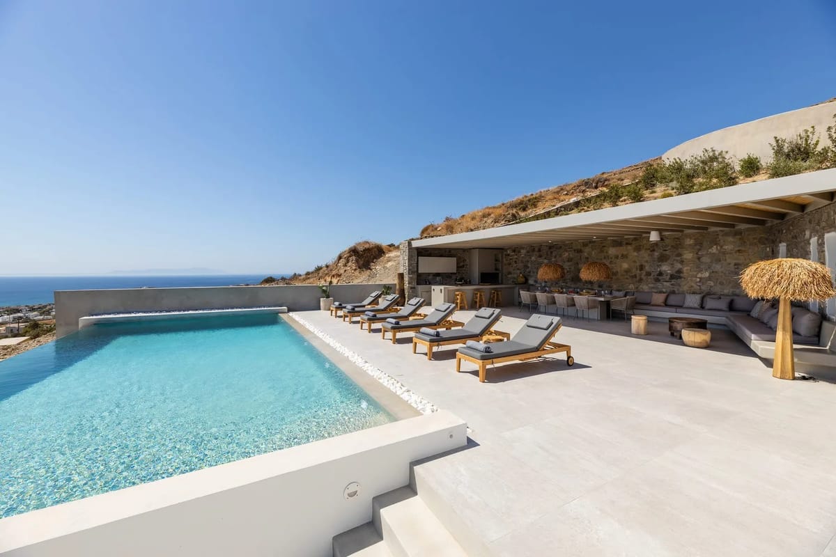 Paros luxury villa Hollis in Chryssi Akti - 2