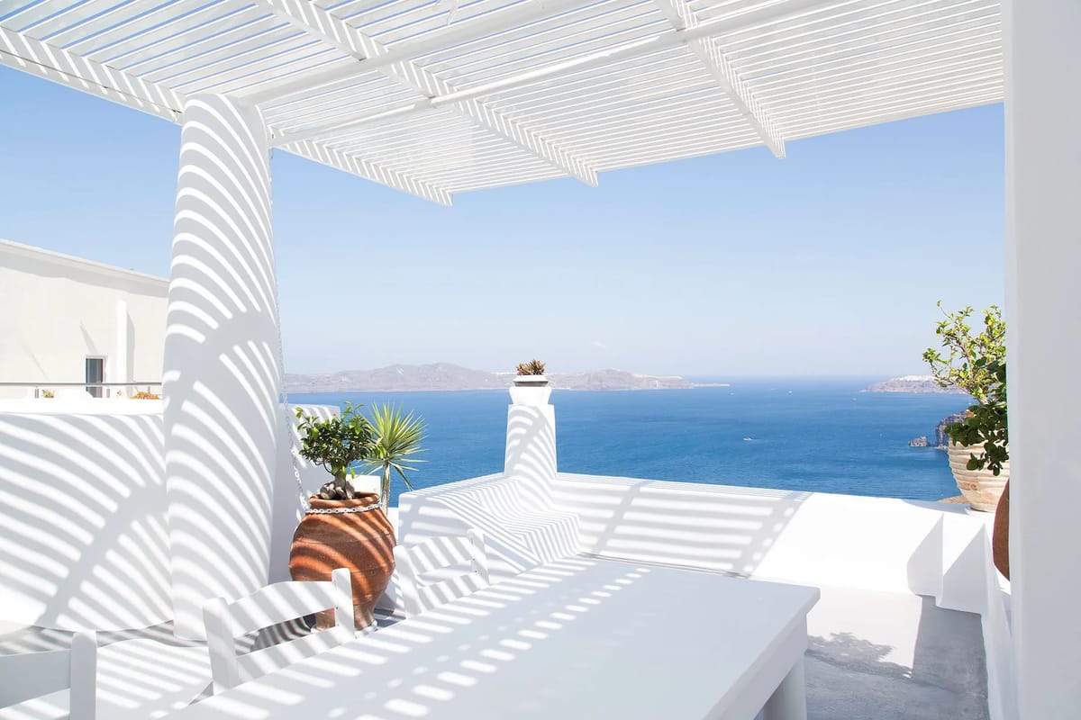 Santorini luxury villa Armelle in Fira - 2