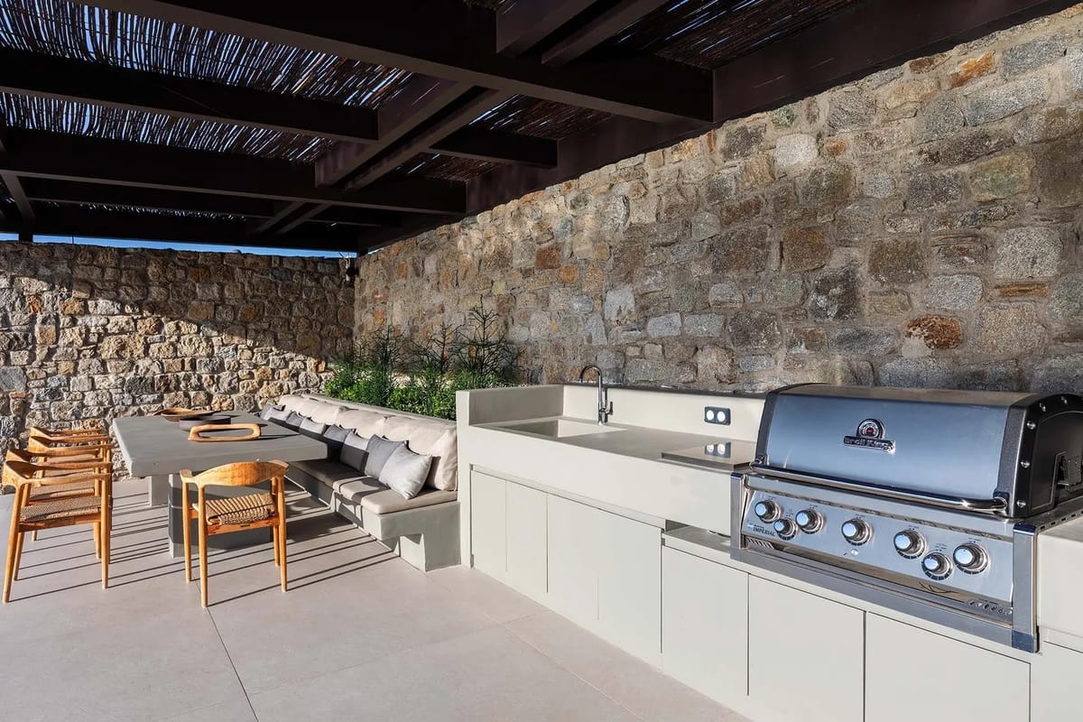 Mykonos luxury villa Eden Blue in Aleomandra - 1