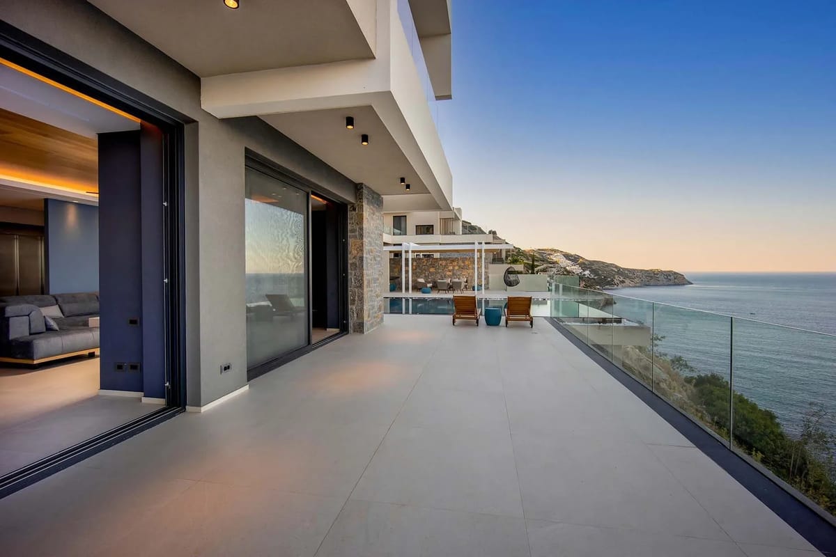 Villa de lujo Blanche en Rogdia, Creta - 1
